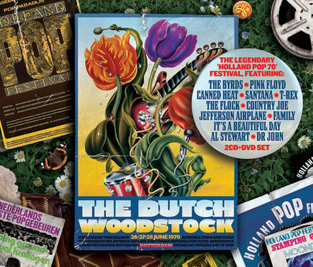 Legendary 'Dutch Woodstock' Featuring Pink Floyd, Santana, T-Rex, The Byrds, Jefferson Airplane And Others Now Available On CD/DVD Set