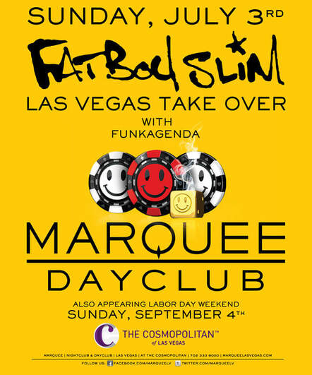 Fatboy Slim Returns To Vegas With Funkagenda @ Marquee Las Vegas Nightclub - July 3