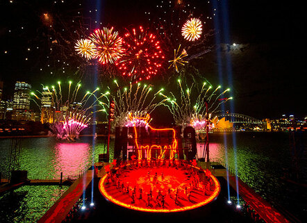 'Carmen' Lights Up Sydney Harbour!