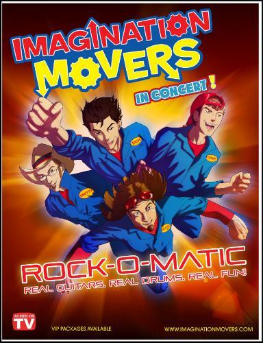 Imagination Movers Unveil Nationwide 'Rock-O-Matic Tour 2012!'