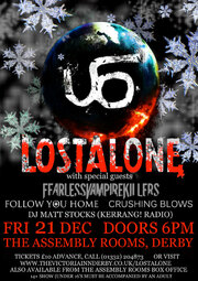 LostAlone Announce Xmas Show & New Video