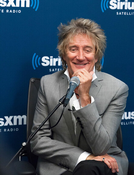 Rod Stewart Celebrates Release Of New Album With Fans For SiriusXM's "Town Hall" Series