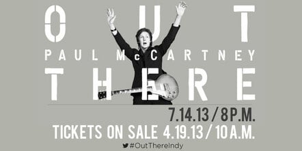 Paul McCartney "Out There" Tour Comes To Indianapolis On July 14, 2013