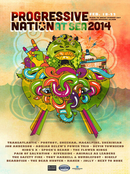 Progressive Nation At Sea Returns In 2014 Featuring Prog Legends!