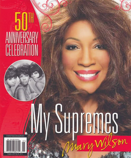 50th Anniversary Magazine On Supremes Out December 8-Edited By Best-Selling Author Mark Bego And Supreme-Mary Wilson