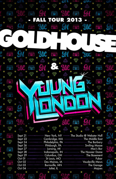 Goldhouse And Young London Announce Co-Headline Tour 9/21-10/4