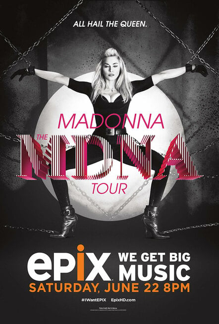 Madonna's MDNA Concert - 2012's Biggest And Most Successful Tour - To Premiere On EPIX