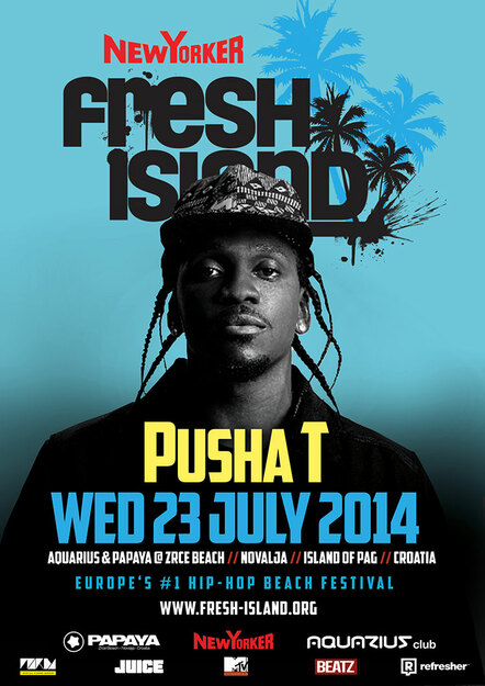 Pusha T To Headline New Yorker Fresh Island Festival