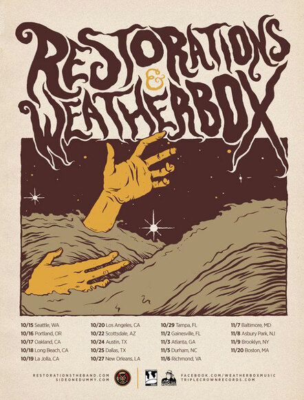 Weatherbox Signs To Triple Crown Records, Announce Full US Co-Headlining Tour With Restorations