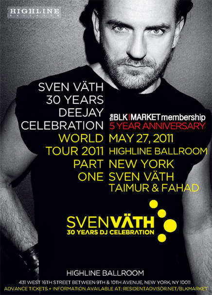 Blkmarket Membership Presents 5 Year Anniversary With Sven Vath