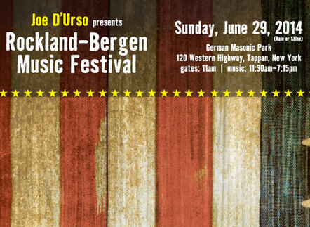 Rockland-Bergen Music Festival Announces Set Times For June 29th - Advance Tickets Still Available!